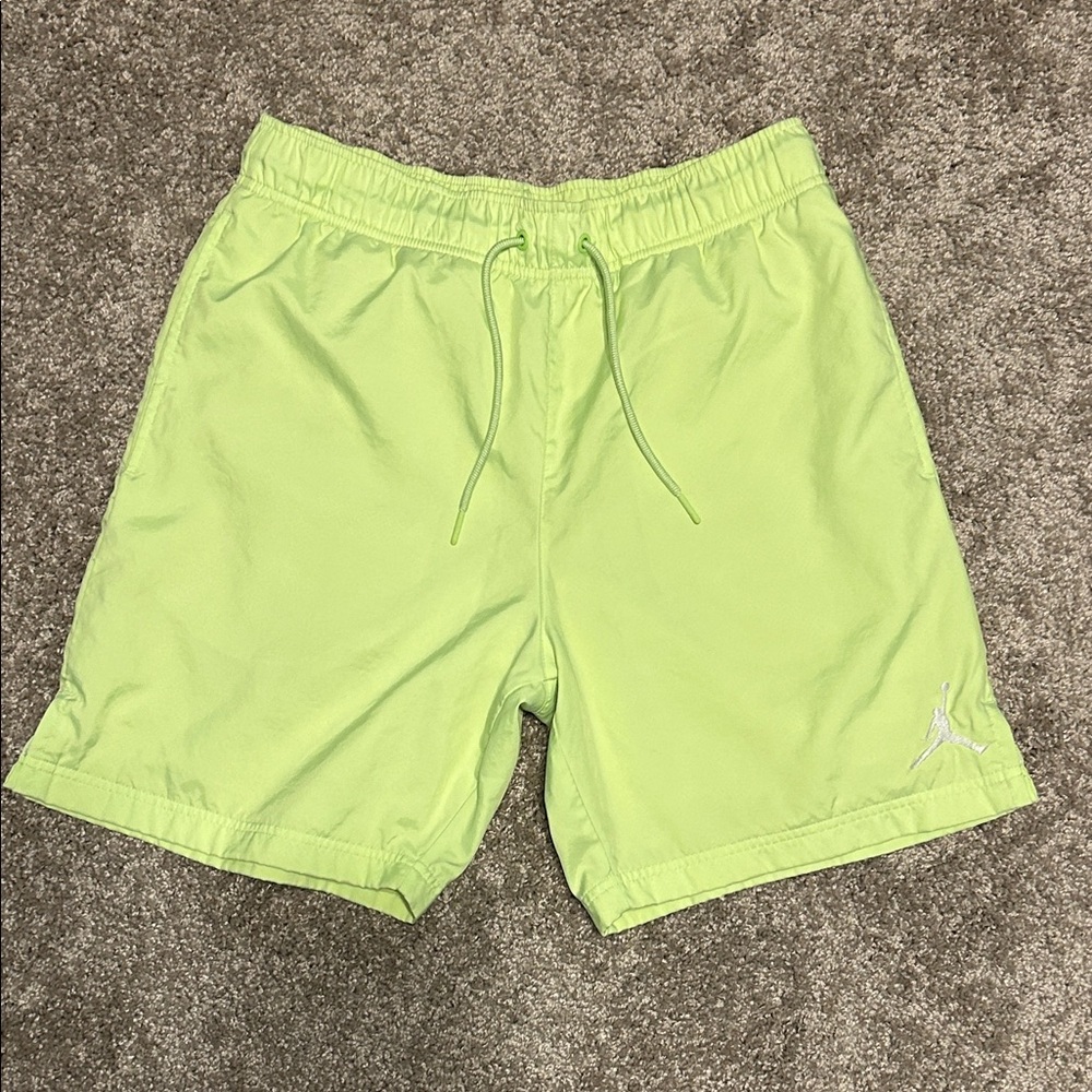 Jordan Neon Green Athletic Shorts